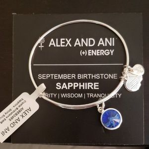 Sapphire Alex and Ani bracelet